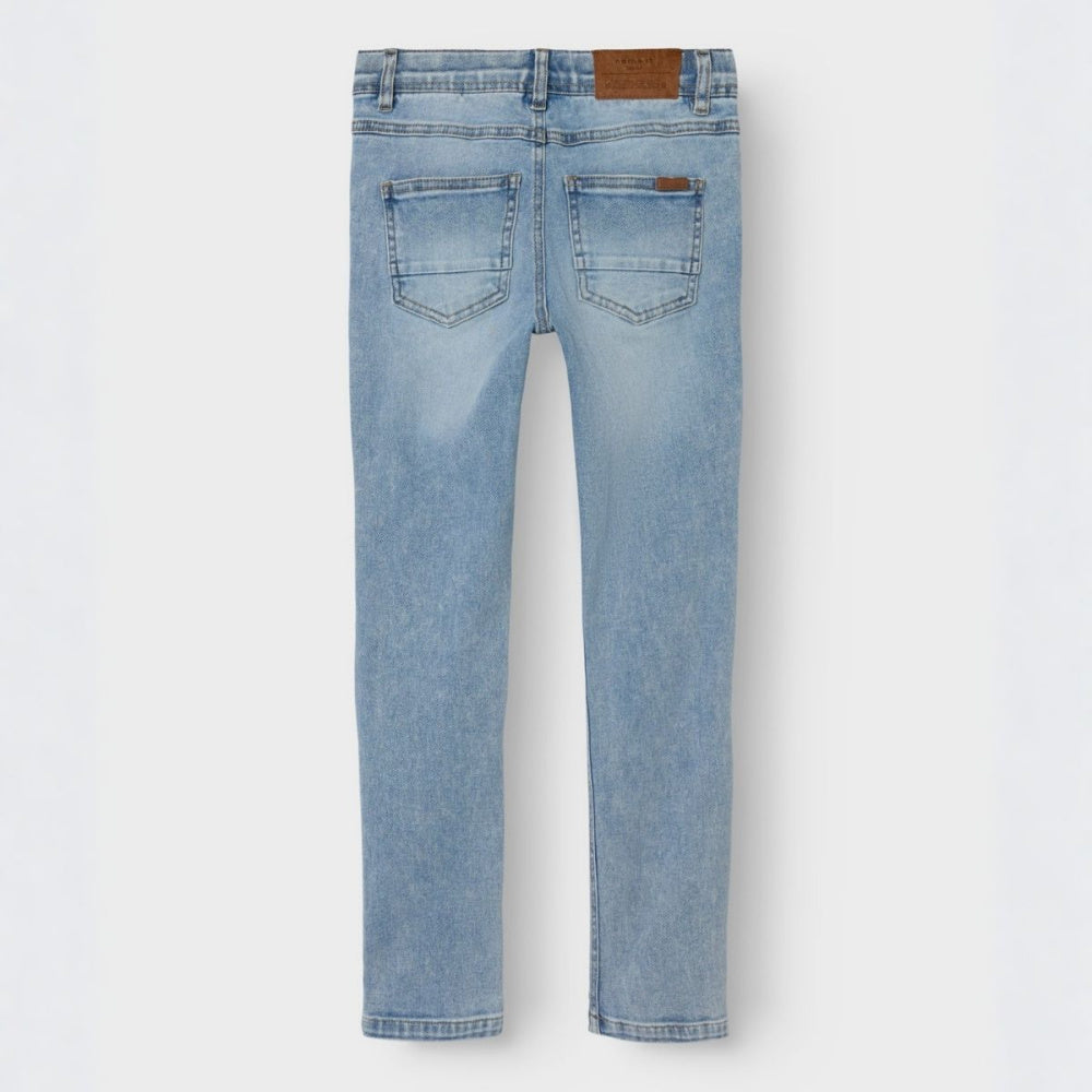 Name It - Jeans Bukse Theo X-Slim Light Blue Denim