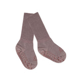 GoBabyGo - Ullsokker Merino Antiskli Dark Purple Dove