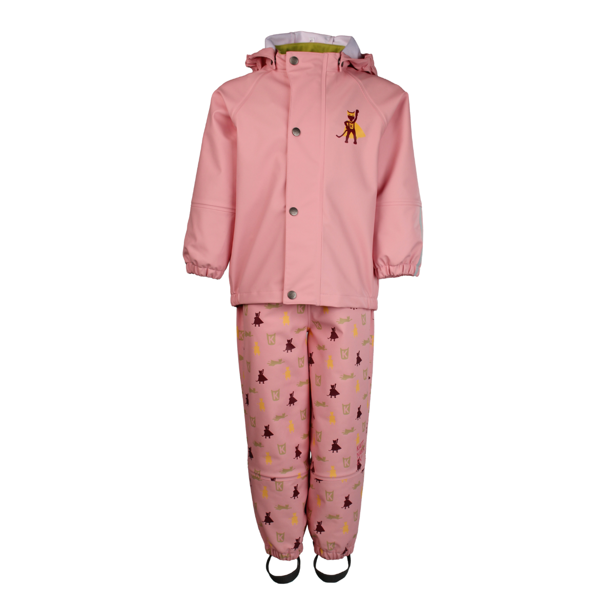 Kattnakken - Regnsett Plask Rosa Krystall