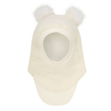 Huttelihut - Balaclava Ull Alpakka Pompoms Tofu