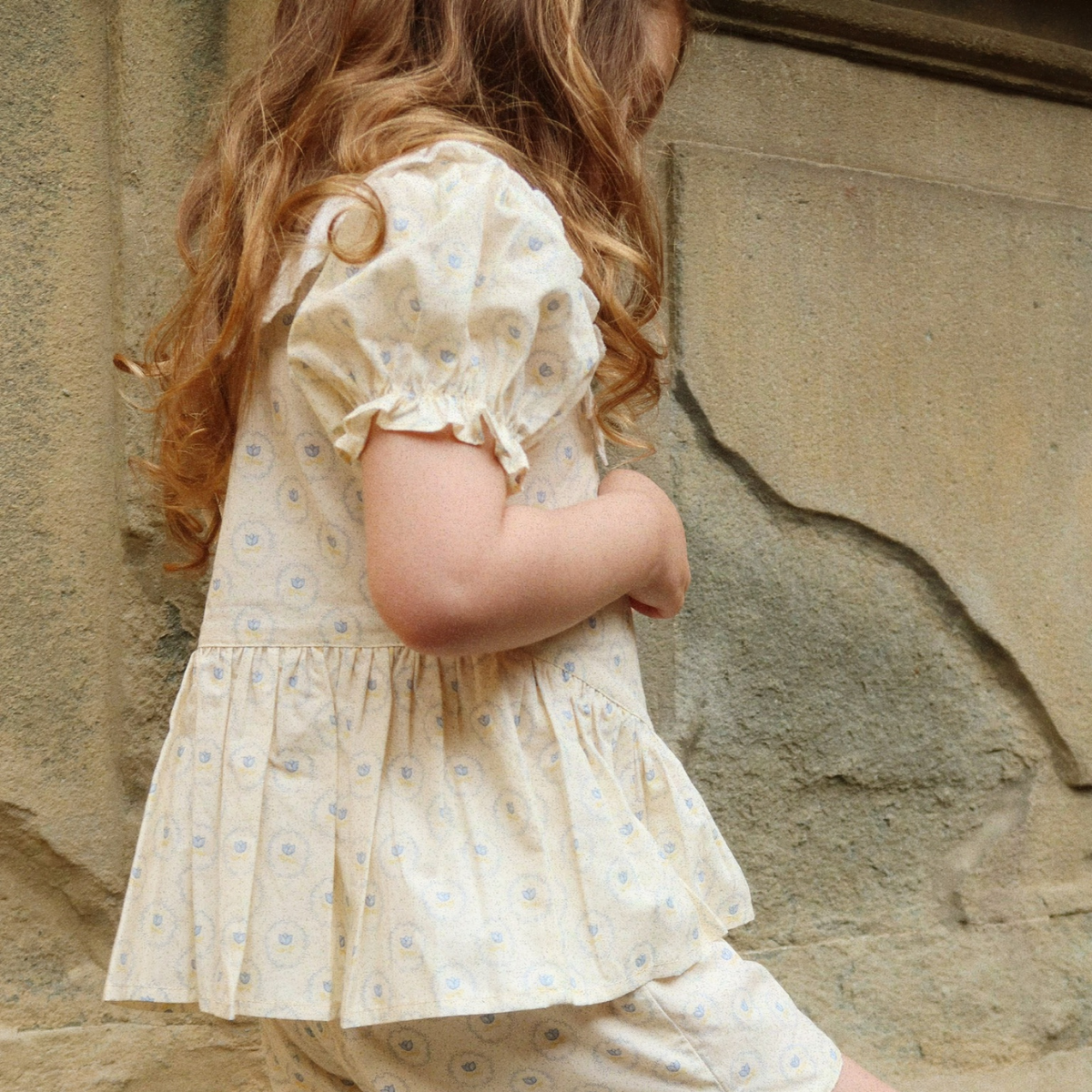 Konges Sløjd - Bluse Coeur Collar Ciel Mirage