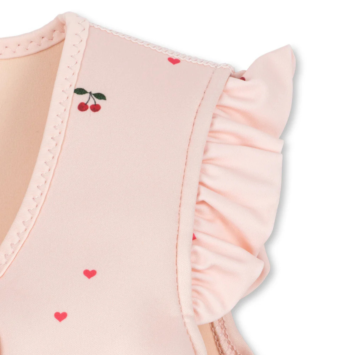 Konges Sløjd - Svømmevest Avery Cherry Coeur Rose