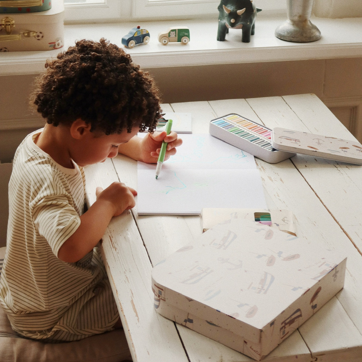 Konges Sløjd - Tegnekoffert Little Artist Sail Away