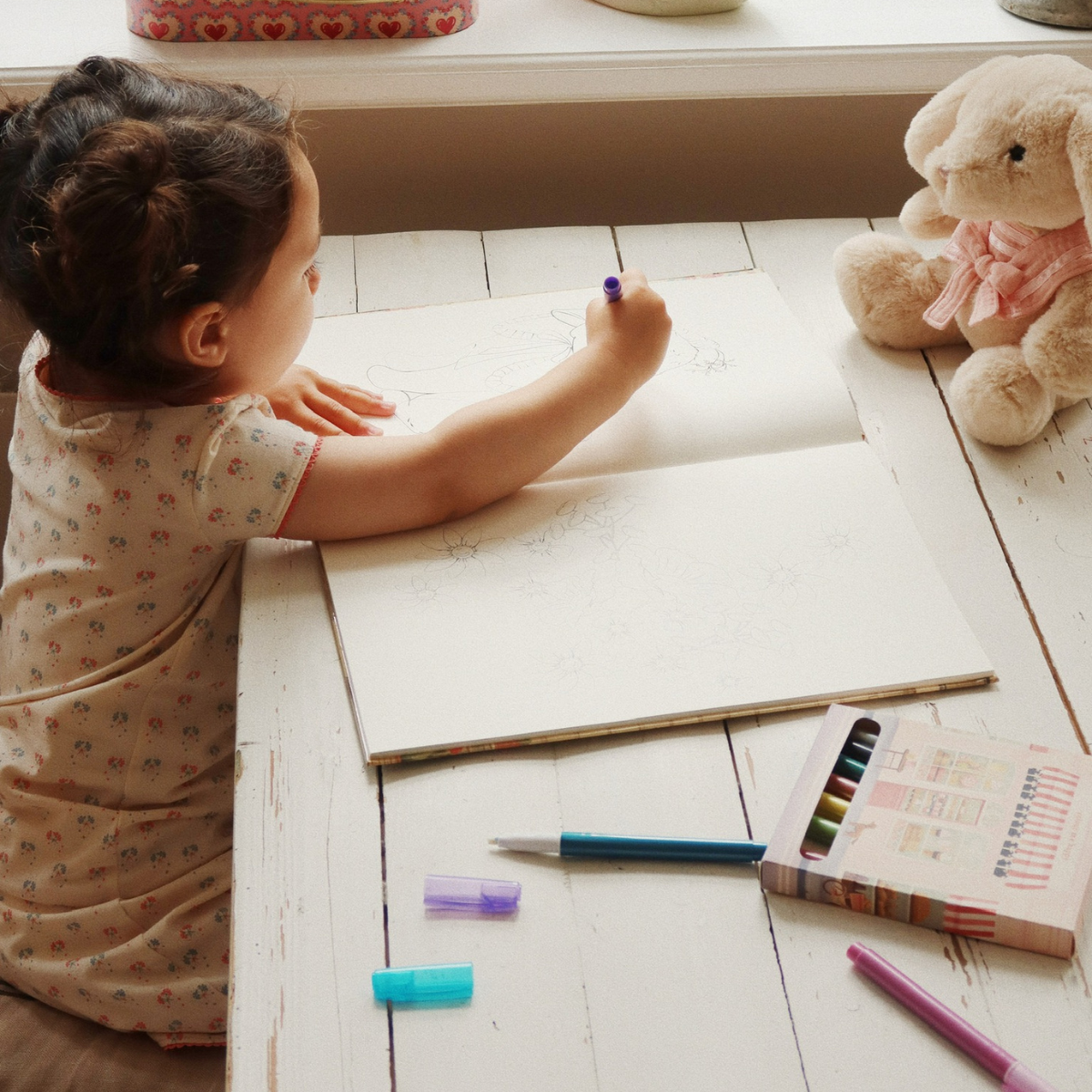 Konges Sløjd - Tegnekoffert Little Artist Pink