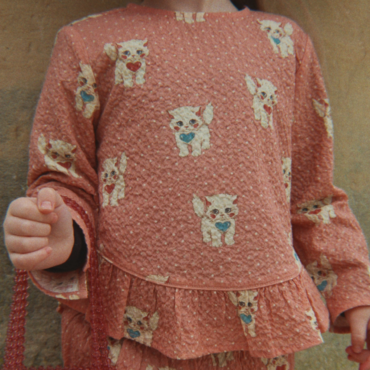 Konges Sløjd - Bluse Elin Ciao Miao Rose