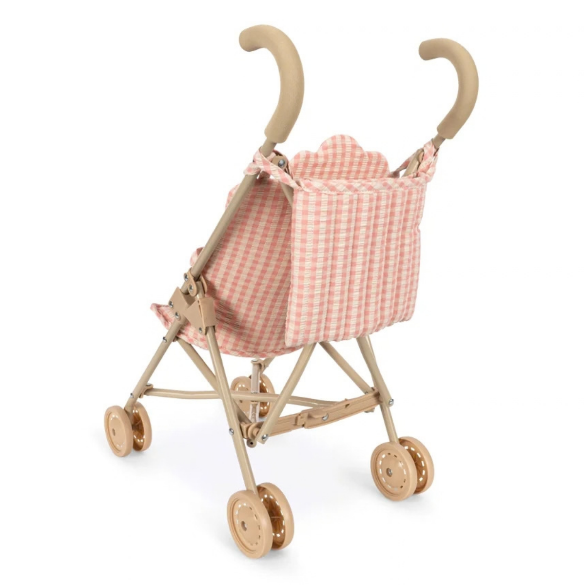 Konges Sløjd - Dukkevogn Poppy Pink Check
