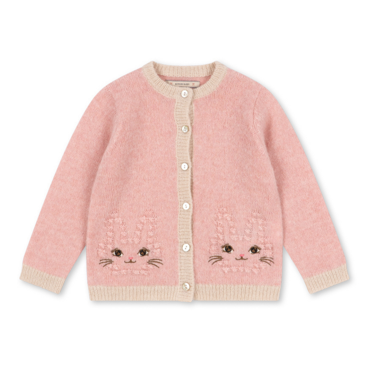 Konges Sløjd - Cardigan Kitty Silver Pink