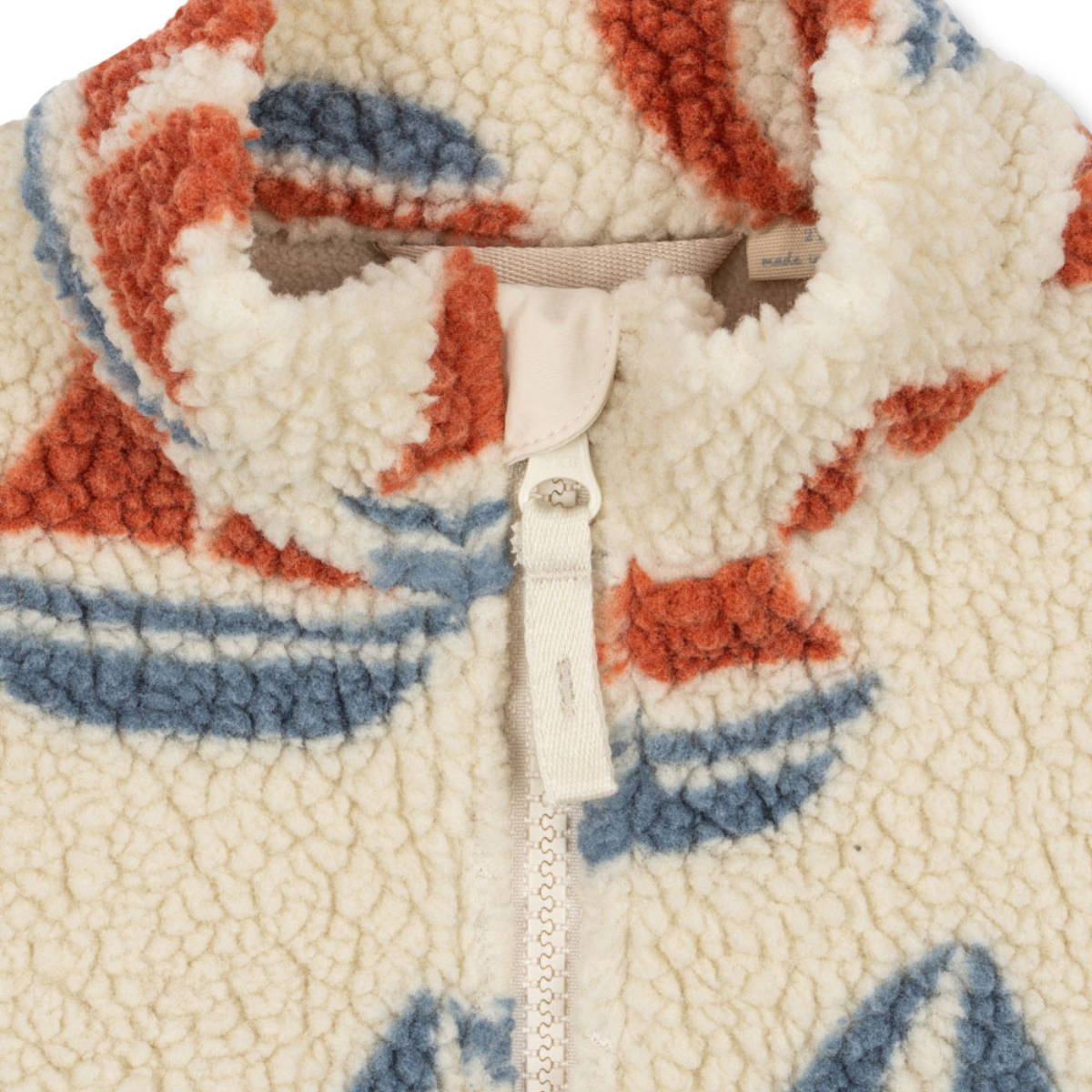 Konges Sløjd - Fleece Teddy Jakke Ahoy