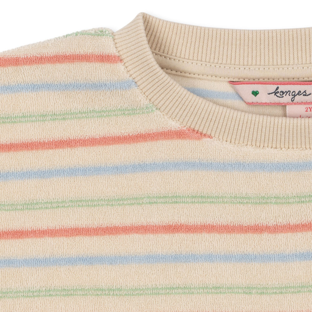 Konges Sløjd - Genser Itty Terry Sweat Confetti Stripe