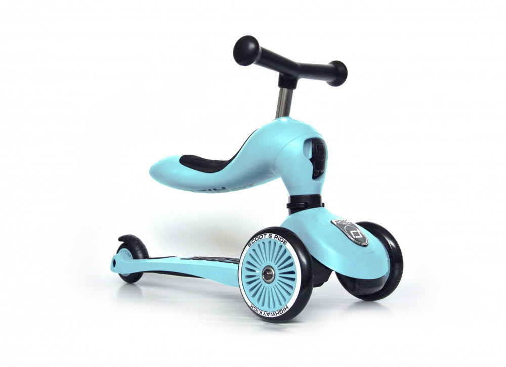 Scoot & Ride - Sparkesykkel Highwaykick 1 Blueberry