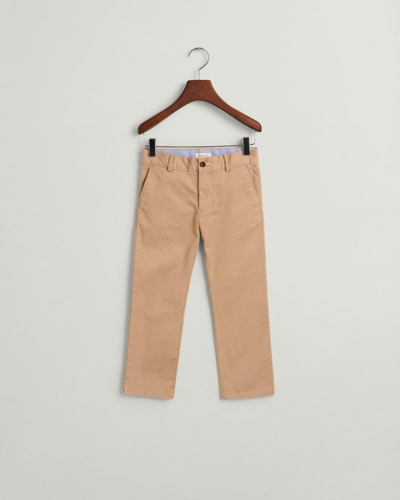 Gant - Bukse Chinos Dark Khaki