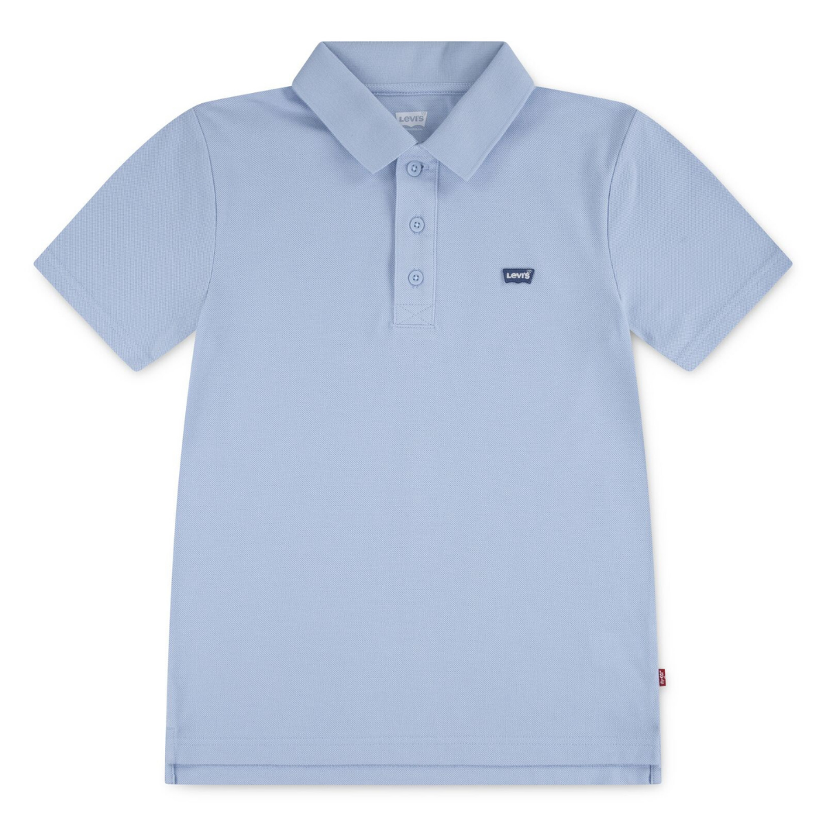 Levi's - T-skjorte Polo Back Neck Tape Chambray Blue