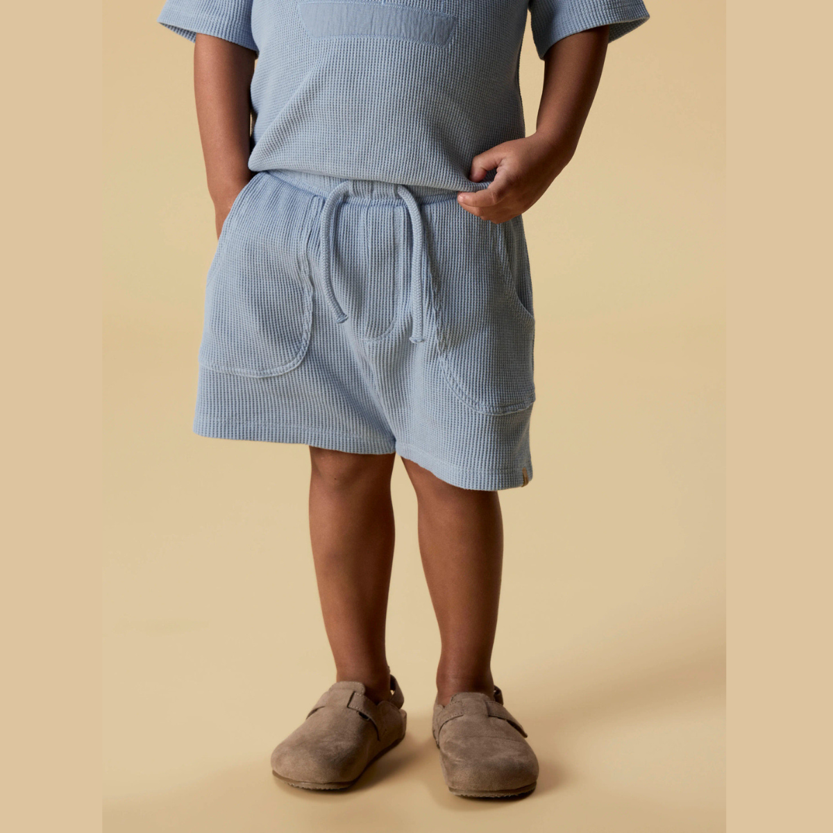 Lil' Atelier - Shorts Harun Loose Dusty Blue