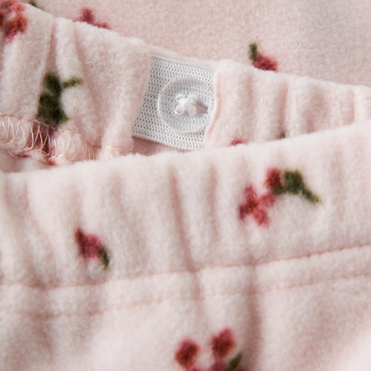 Lil' Atelier - Fleece Sett Spektra Hushed Violet Flowers