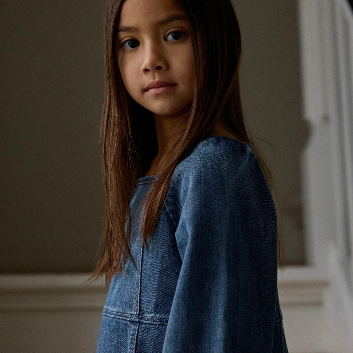 Lil' Atelier - Kjole Nobello Dark Blue Denim