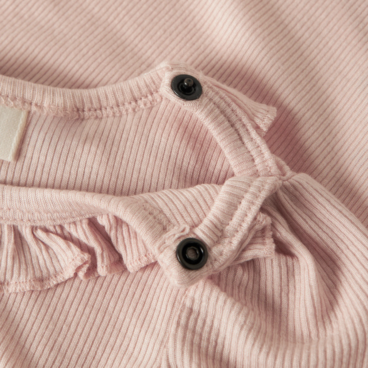 Lil'Atelier - Body med rysjekrage Frijo Peach Whip