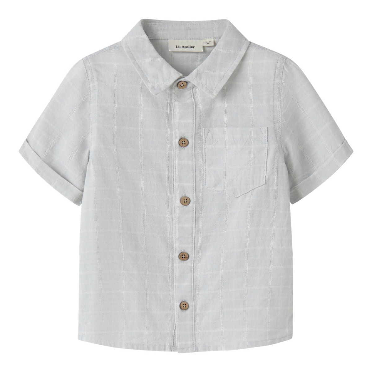 Lil' Atelier - Skjorte Florentin Gray Dawn