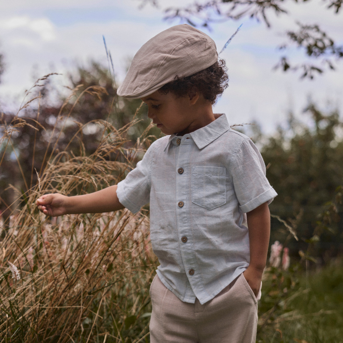 Lil' Atelier - Skjorte Florentin Gray Dawn