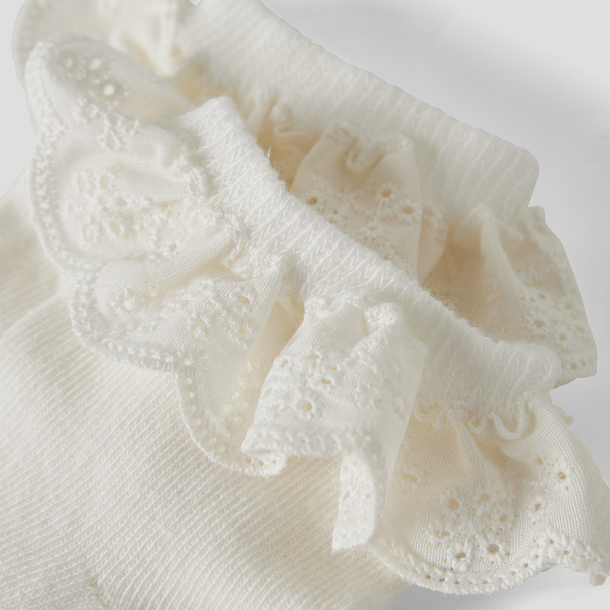 Lil'Atelier - Sokker Dertrud White