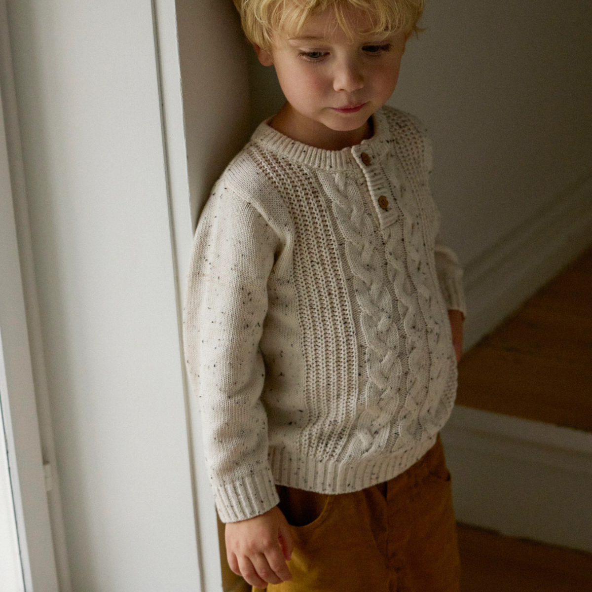 Lil'Atelier - Genser Galto Kai Knit Turtledove