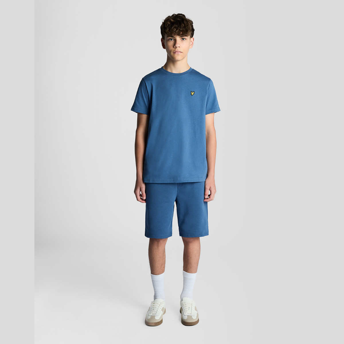 Lyle & Scott - Sweatshorts Dark Cornflower