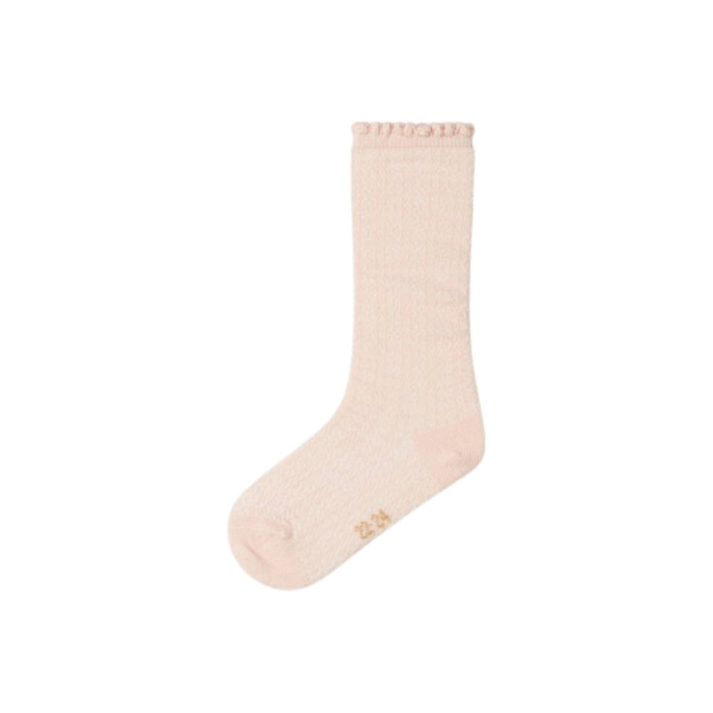 Lil' Atelier - Knestrømper Dalfi Peach Whip
