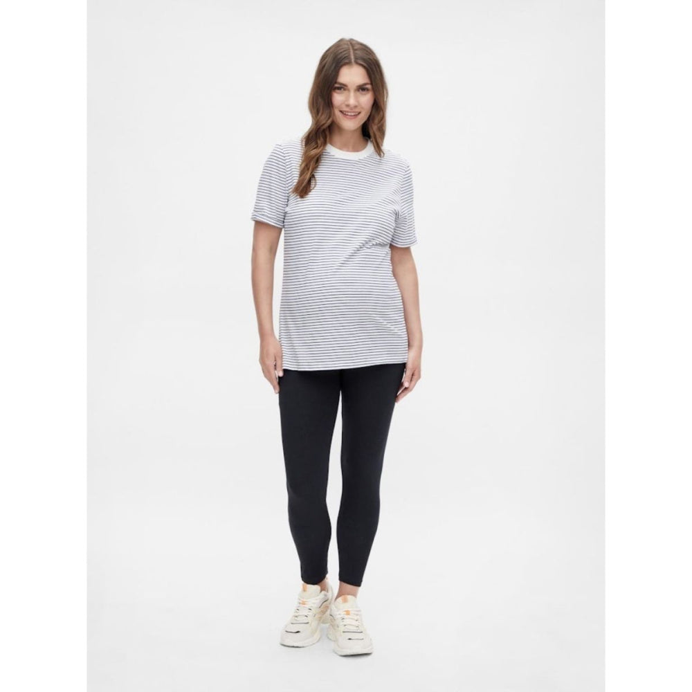 Mamalicious - Mamma-leggings 2-pk Emma Svart