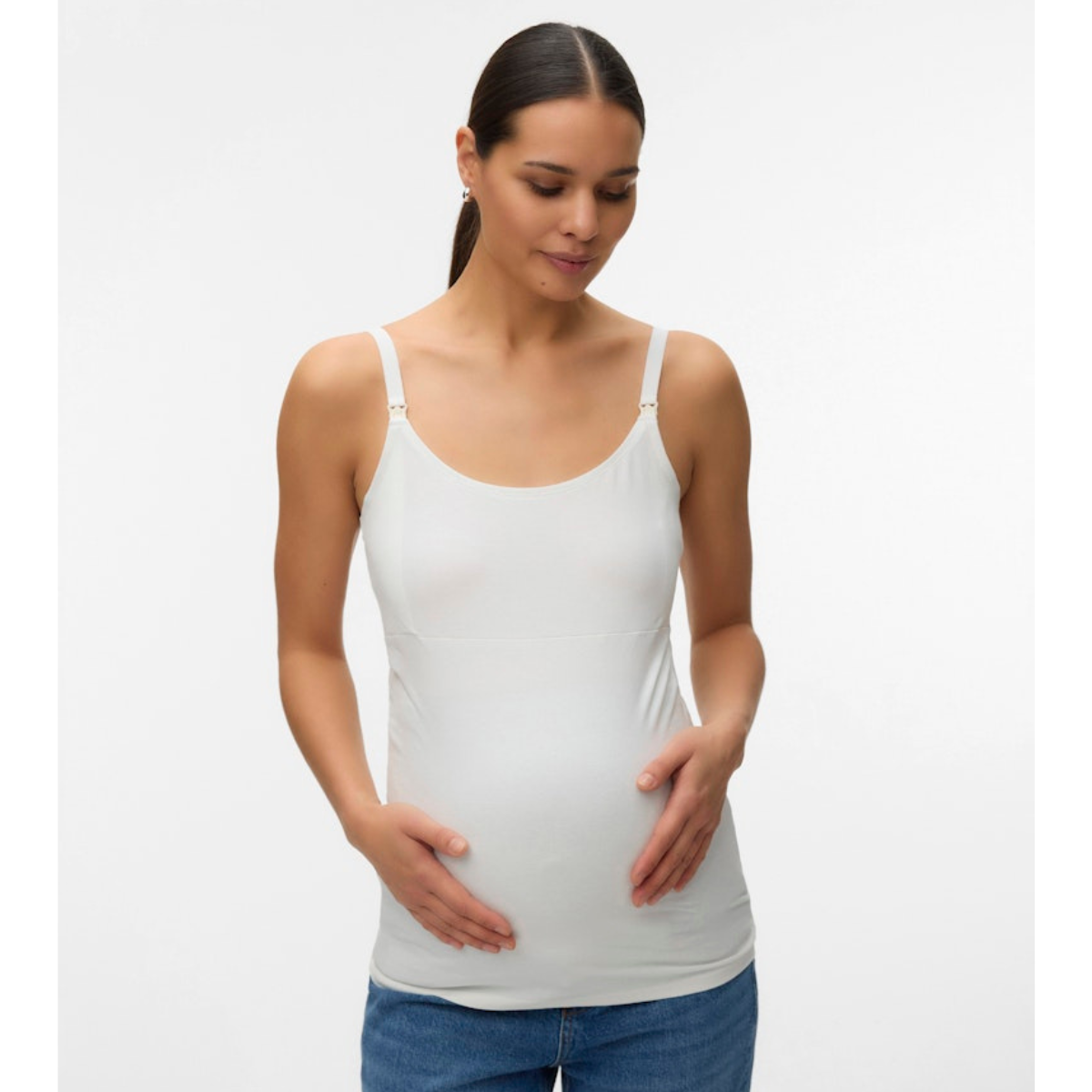 Mamalicious - Mamma-singlet 2-pk Sea Spray/ White