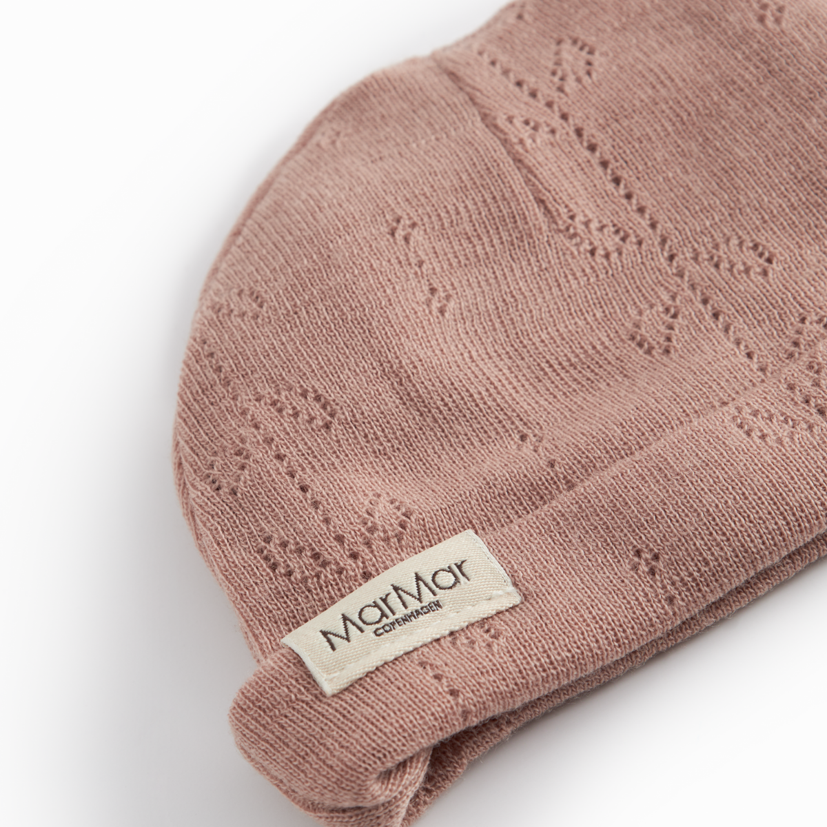 MarMar - Babylue i Ull Aiko Pointelle Burnt Rose