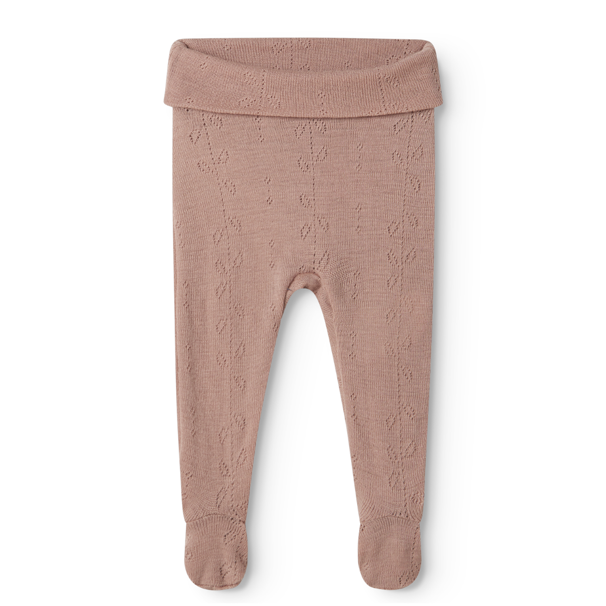 MarMar - Babybukse i Ull Pixa Pointelle Burnt Rose
