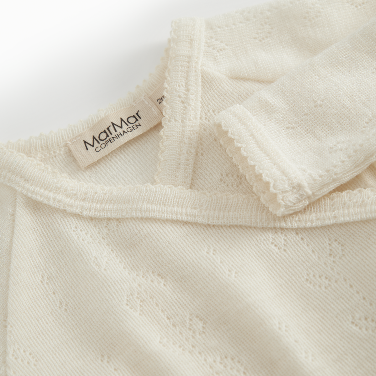MarMar - Heldress i Ull Pointelle Rula Natural