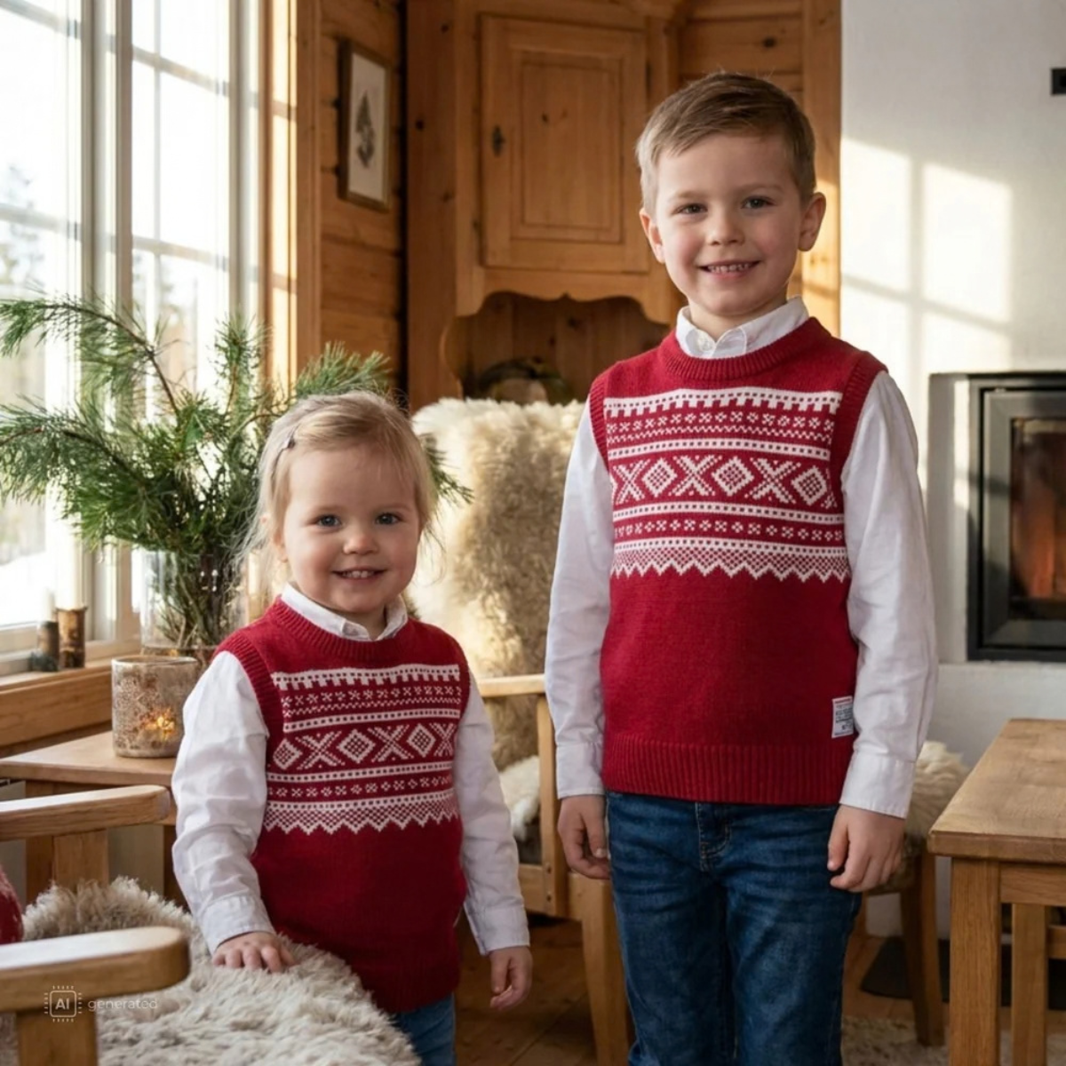 Marius Kids - Vest i Ull