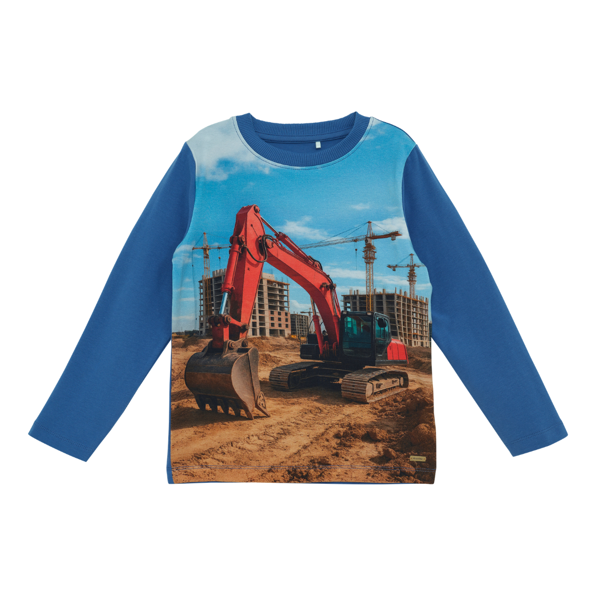 Minymo - Genser Beltegraver Dutch Blue