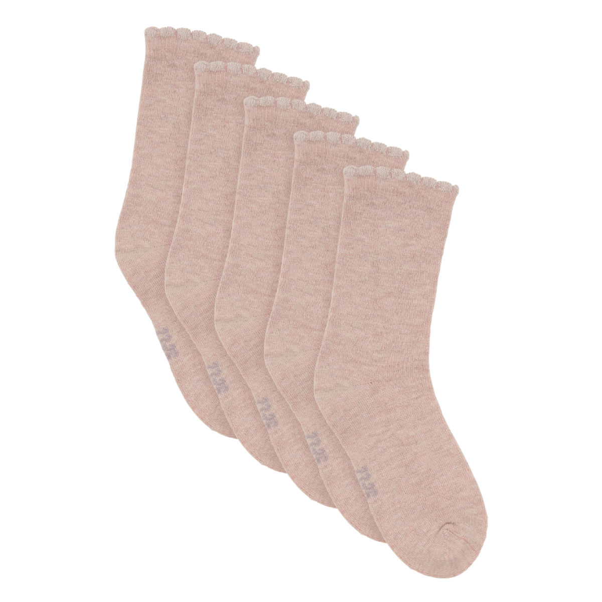 Minymo Sokker 5-pk i Ull Burnished Lilac