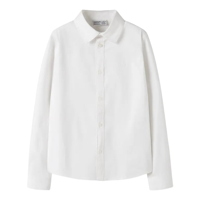 Name It - Skjorte Jr Refrik Bright White