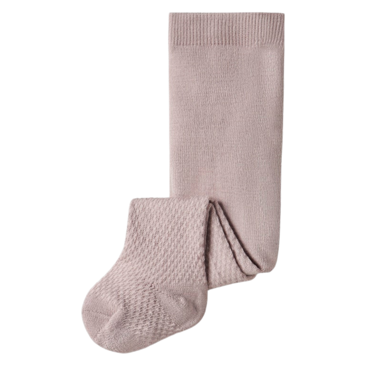 Name It - Strømpebukse i Ull Baby Wakma Structure Shadow Gray