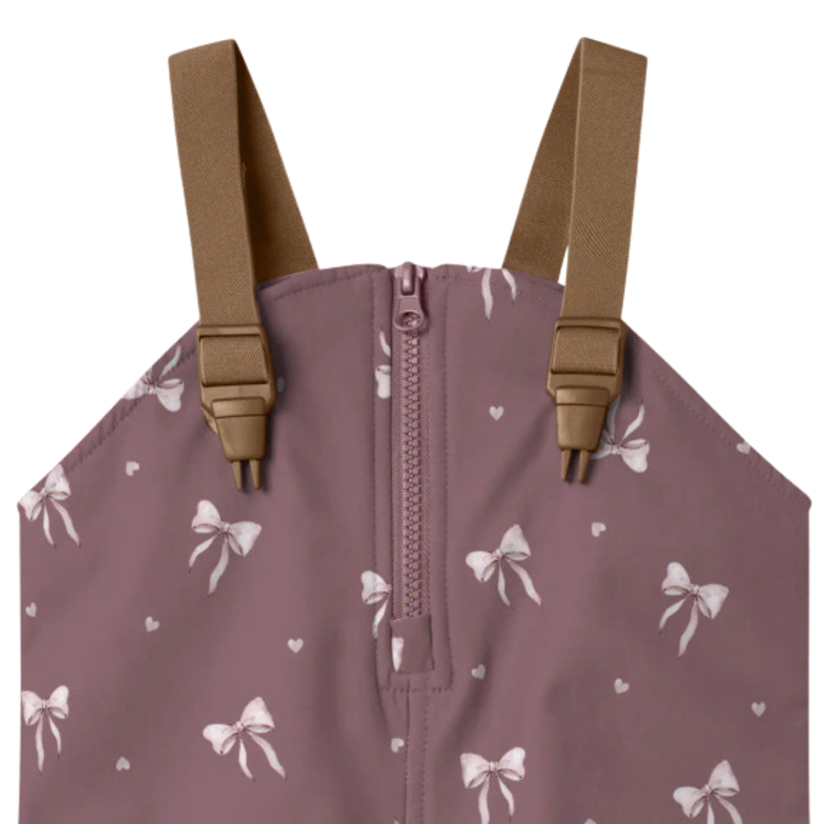 Name It - Softshellbukse Alfa Wistful Mauve Heart Bow