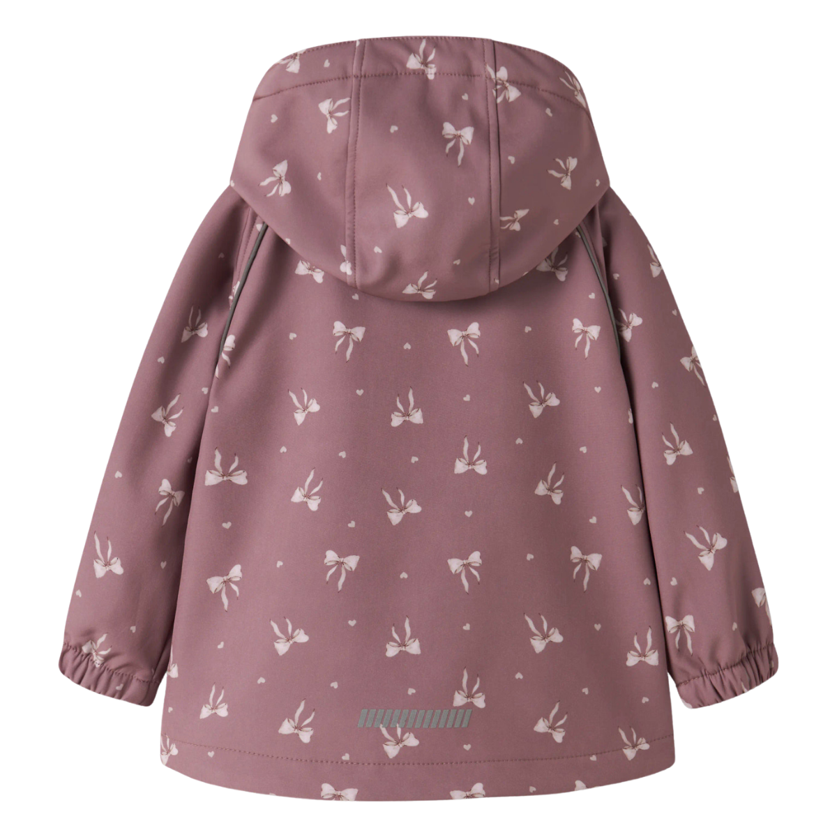 Name It - Softshelljakke Alfa Wistful Mauve Heart Bow