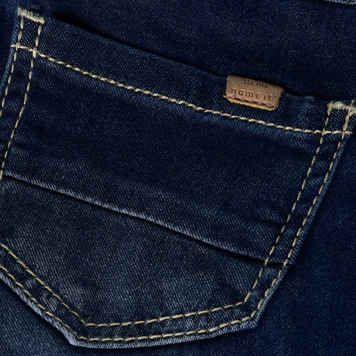 Name It - Bukse Ben Baggy Jeans Dark Blue Denim