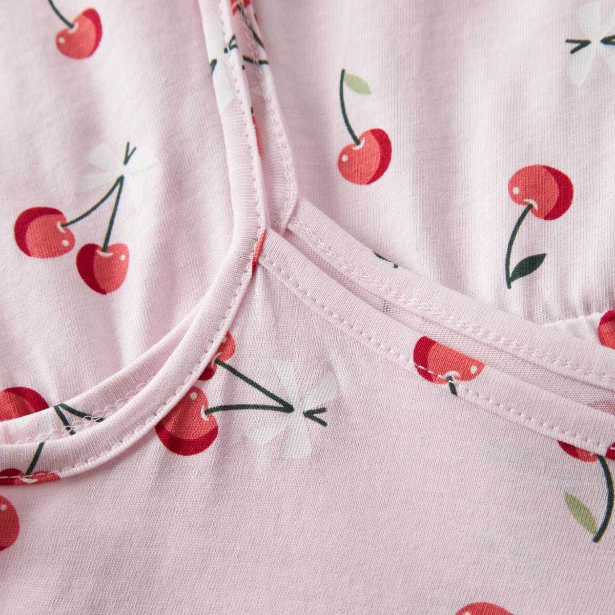 Name It - Sommerdrakt Vigga Cradle Pink Cherries