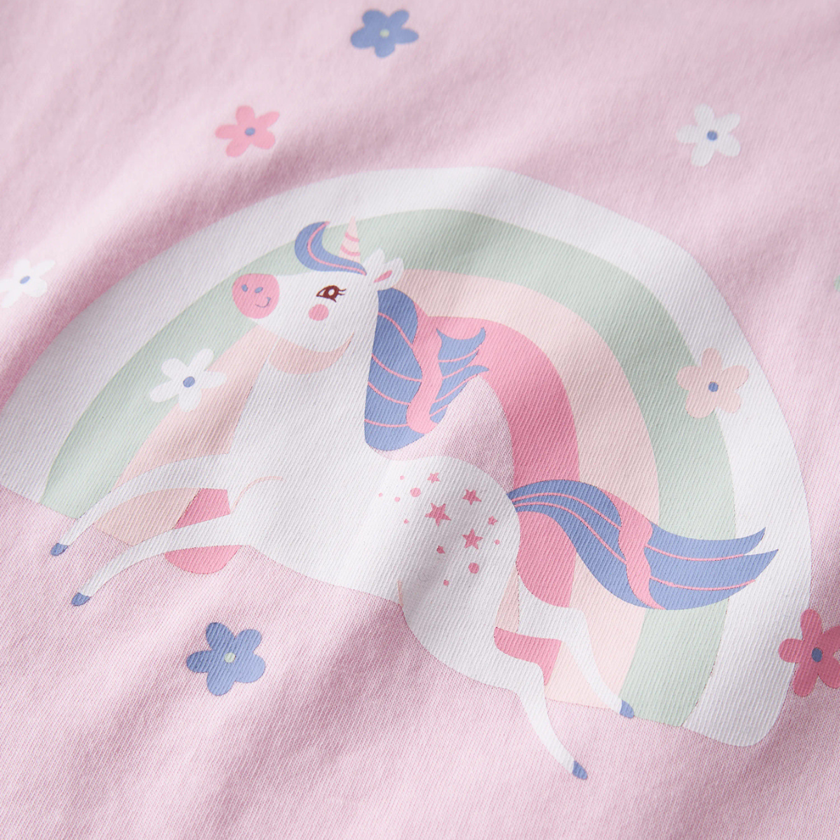 Name It - T-skjorte Vigea Pirouette Rainbow Unicorn