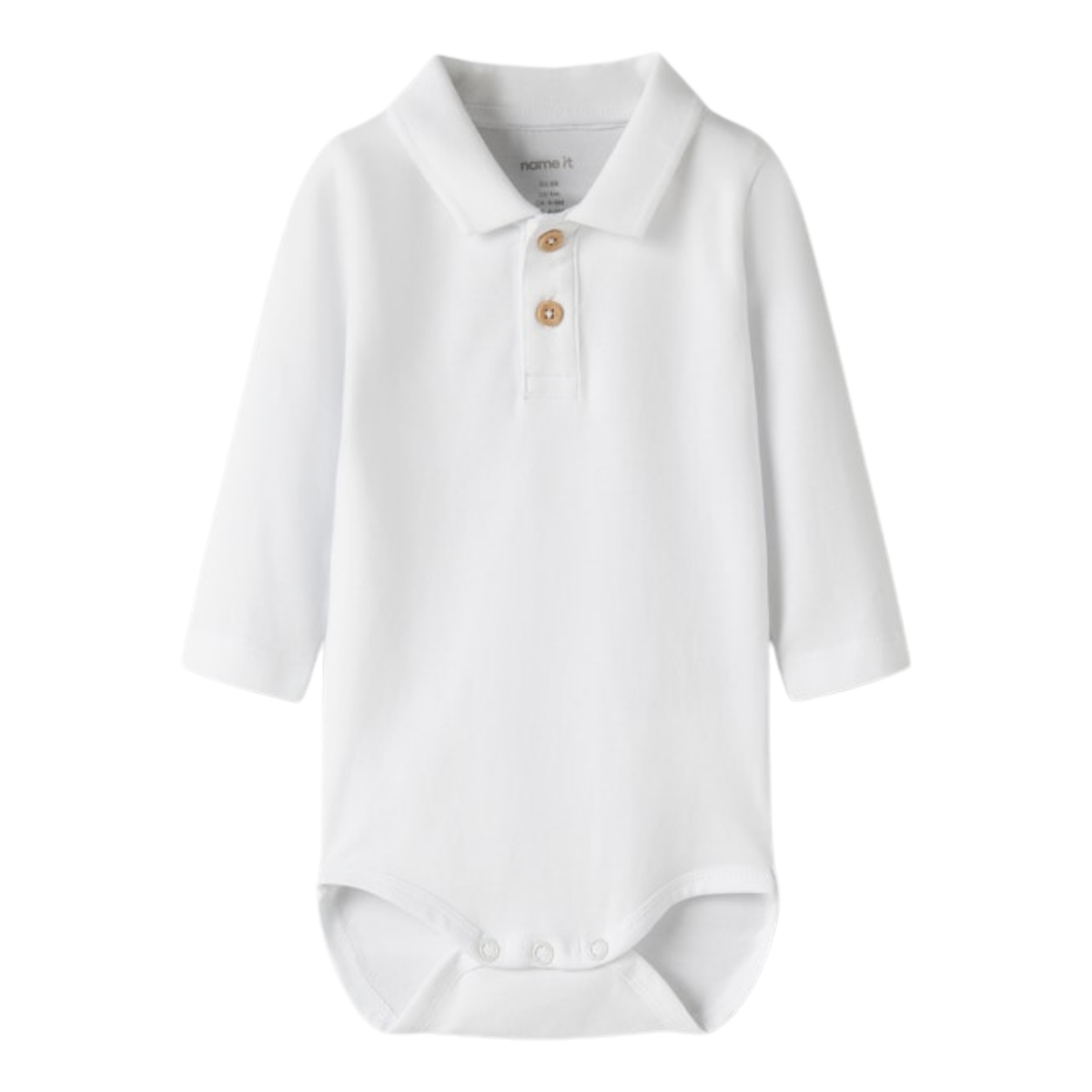Name It - Skjortebody Flip Bright White