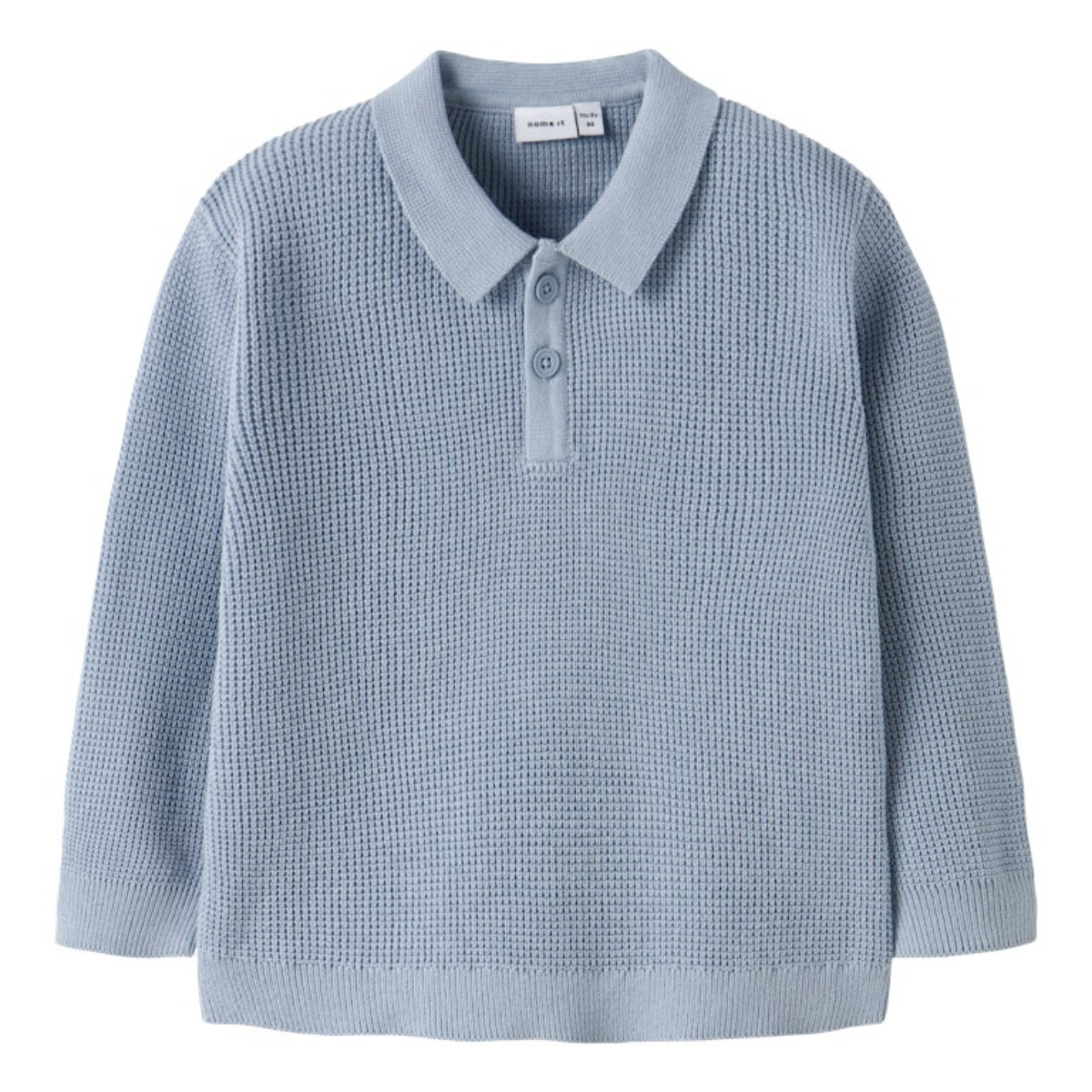 Name It - Genser med krage Fikal Blue Fog