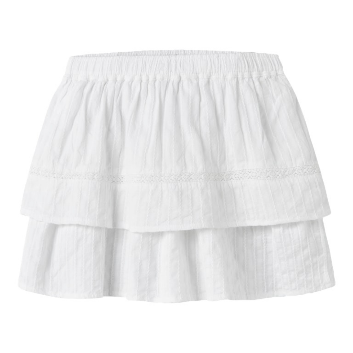 Name It - Skjørt Fatidiasing Bright White
