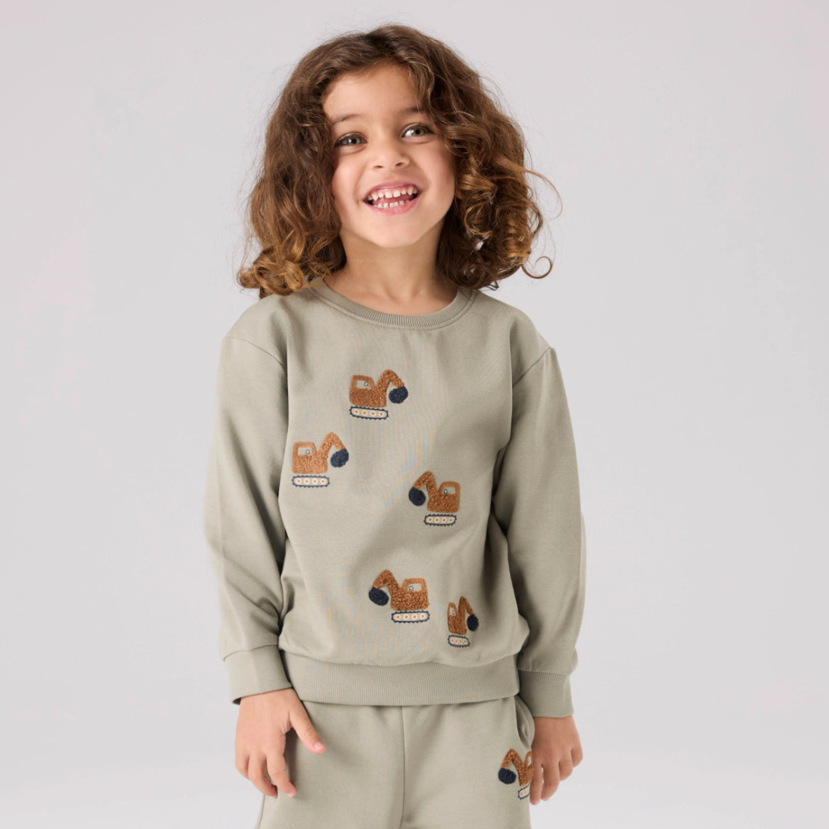 Name It - Genser Sweat Bernhard Shadow