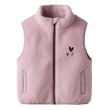Name It - Fleecevest Mall Sherpa Keepsake Lilac