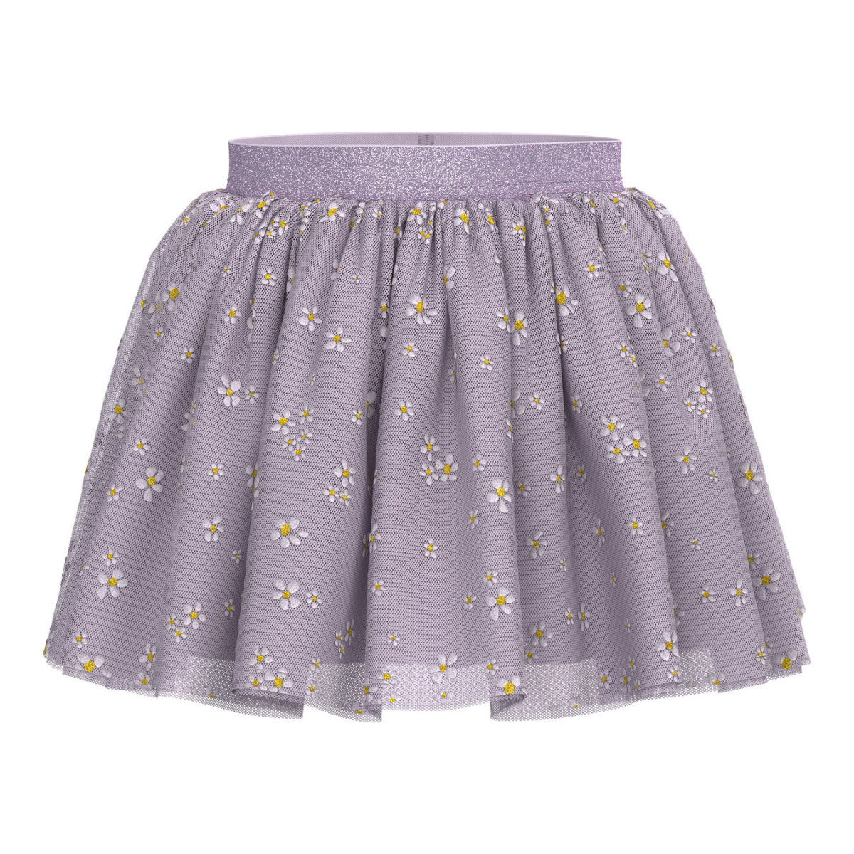 Name It - Skjørt Vabos Lavender Fog Flowers