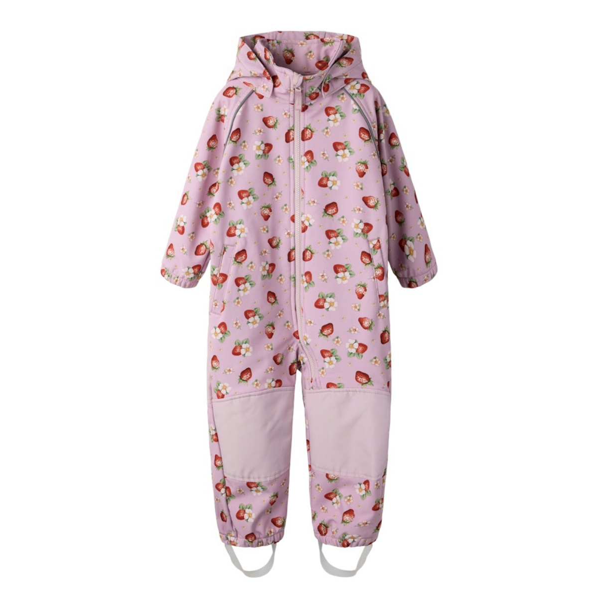 Name It - Softshelldress Alfa08 Keepsake Lilac Strawberry