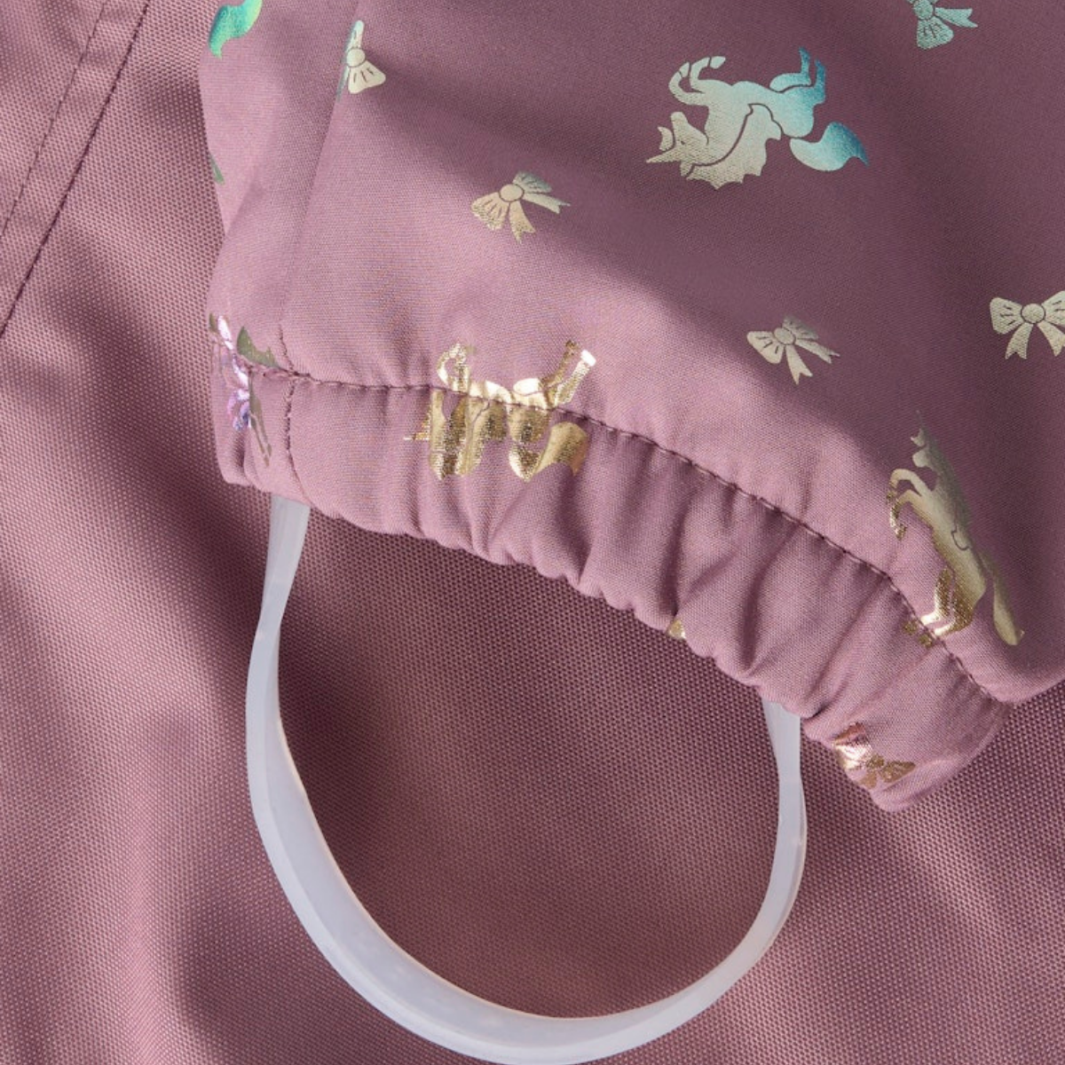 Name It - Softshelldress Alfa08 Grape Shake Bow