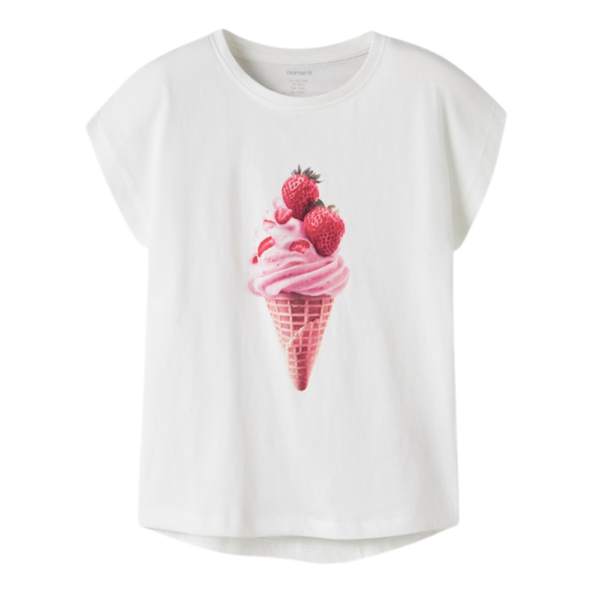 Name It - T-skjorte Votia Bright White